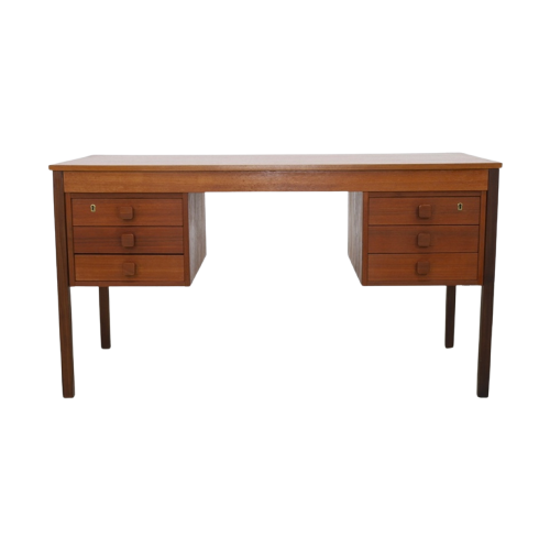 Vintage Bureau Teak Deens, 1960S