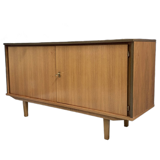 2 Door Wood Sideboard From Sweden 1