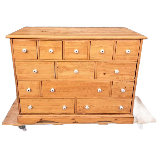 Grenen Ladekast Commode 55 Cm Diep 1