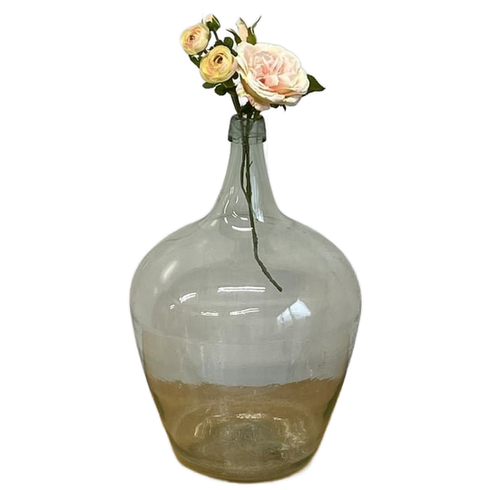 Grote Lichtgroene Gistfles Frans Brocante 1