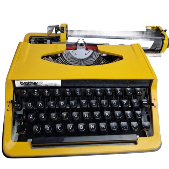 Brother Deluxe 800 Qwerty Typewriter Typewriter Working 1