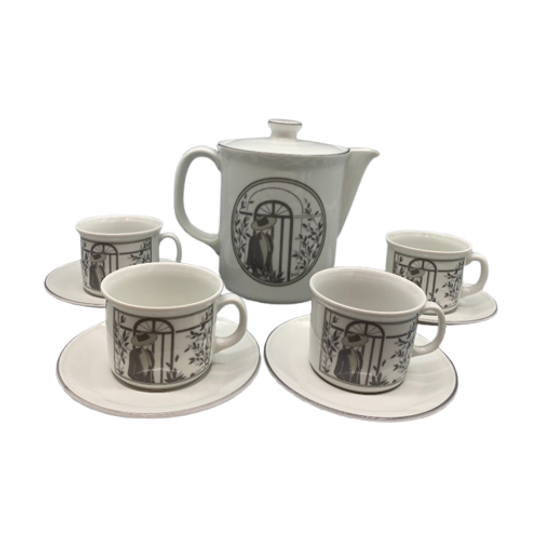 Koffieservies Monaco Kronester De 9 Delig 1