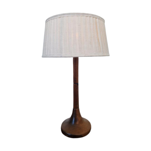 Vintage Scandinavische Teak Tafellamp