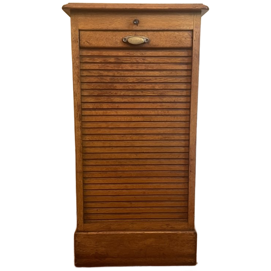 Rolluikkast Archiefkast Muziekkast Art Deco 1930 Frans 1