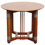 Ronde Schuitema Bijzet/ Salontafel In Art Deco Stijl Uit De Geliefde Decoforma Serie thumbnail 1