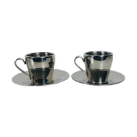 Set Espresso Inox Italy