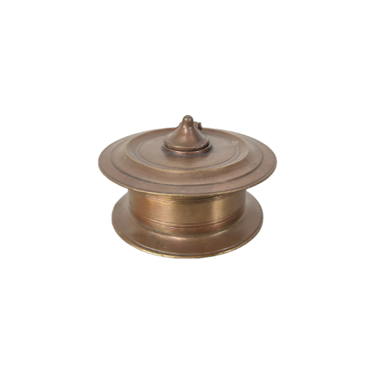 Antiek Bronzen Inktpotje 1