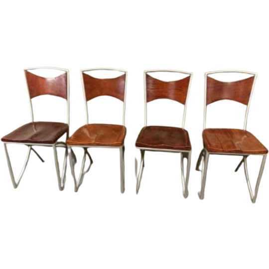 2 Vintage Design Eetkamerstoelen 1