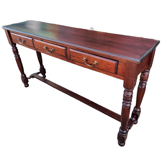 Klassiek Engelse Sidetable, Haltafel,  Wandconsole 1