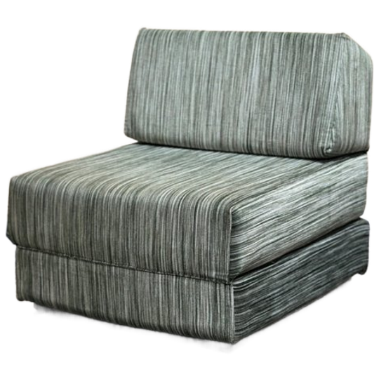 Vintage Uitklapbare Slaapfauteuil – Lounge Chair / Logeerbed Daybed 1