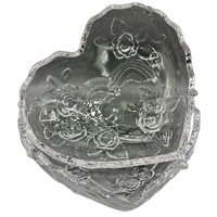 Set Walther Glas Schaaltjes Hartvorm 2 Stuks