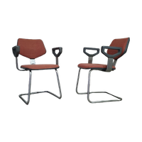 2 X Very Rare Nimbus 2103 Gispen Chair / Circle Software Group 1983