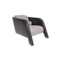 Architectural ‘ypsilon’ Lounge Chair / Fauteuil By Ulf Moritz, 1980’s