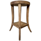 Oude Ronde Bijzettafel thumbnail 1