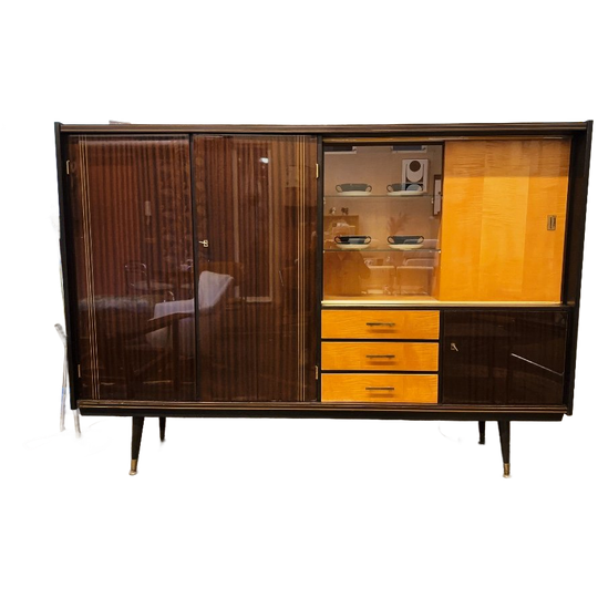 Mid-century Hoogglans High Board 1