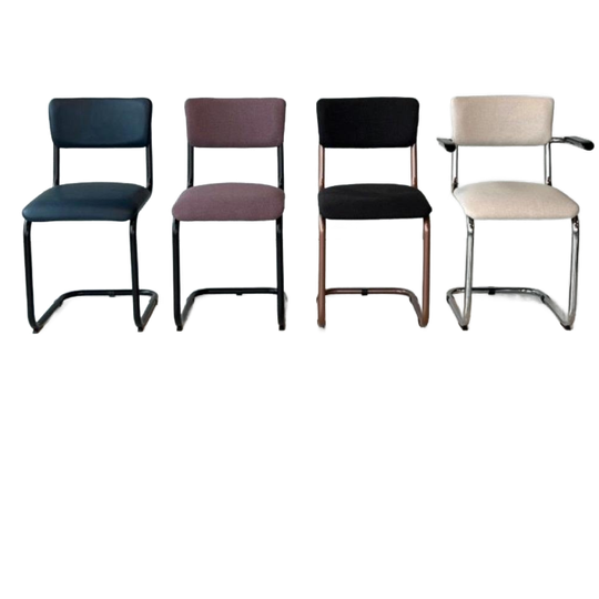 Retro Sledestoelen Nieuw Eetkamerstoelen Buisframe Prijs P/s 1