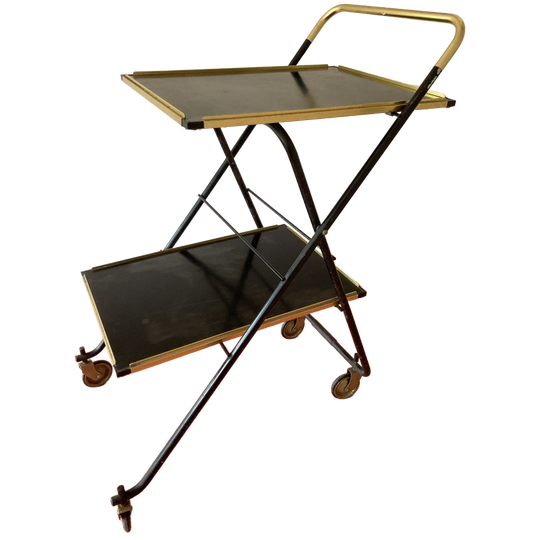 Vintage Soubrette Trolley Opklapbaar 1