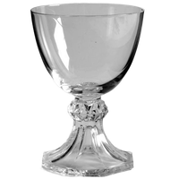 Val Saint Lambert Yale Plain Waterglazen Circa 250 Ml
