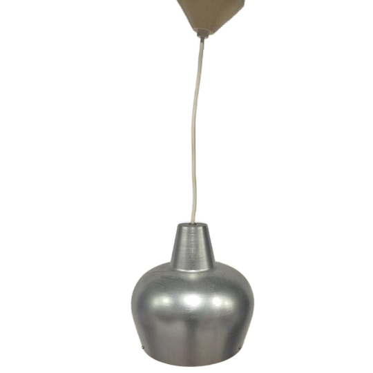 Vintage Aluminium Hanglamp In De Stijl Van Alvar Aalto 1