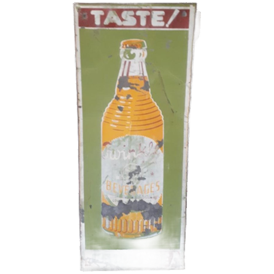 Vintage Metalen Reclamebord Reclame Bord Mancave Bar 1