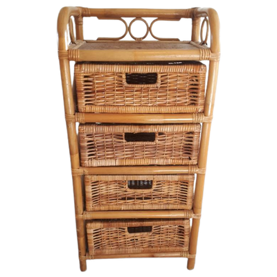 5 Stuks Vintage Lade Trekken – Bamboe Look Zinklegering – Antiek Brons – 64 Mm – Voor Meubels En Kastdeuren