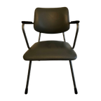 Mooie Grijze Gispen D07 Fauteuil | Design thumbnail 1