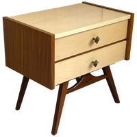 Vintage Nachtkastje Midcentury Ladekastje Sixties