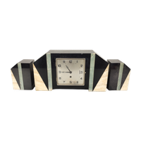 Marmeren Art Deco Klokstel
