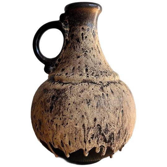 Xxl West Germany Fat Lava Kruik Vaas Vintage 1