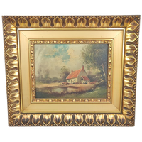 Schilderijtje Van Een Hoeve
