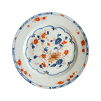 18Th Century Chinese Imari Floral Dish Plate Porcelain thumbnail 1