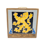 Faience- En Tegelfabriek Westraven - Cloisonné Tegel - Tegel Noord Brabant - 1930/1949 thumbnail 1