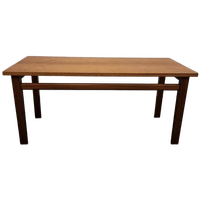 Japandi Mid Century Vintage Salontafel Teakhouten Coffeetable