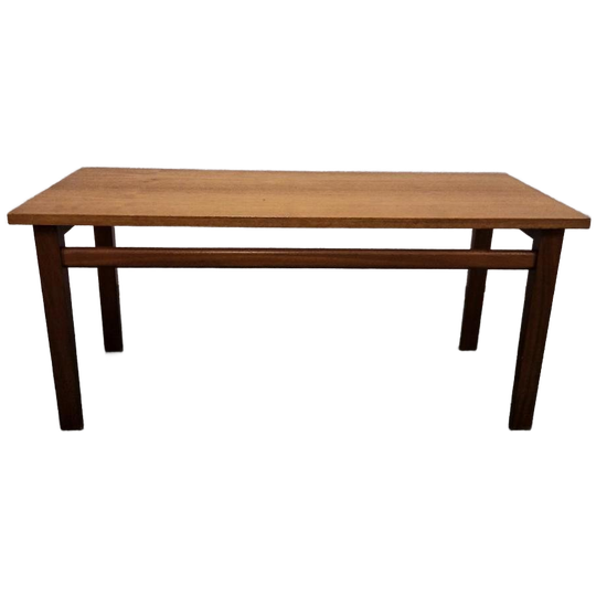Japandi Mid Century Vintage Salontafel Teakhouten Coffeetable 1