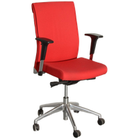Cs-Go Bureaustoel, Rood, 2D Armleggers
