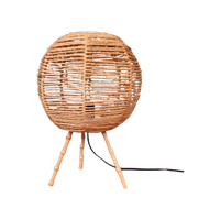 Vintage Statieflamp Met Touw, Jaren 60