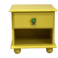 Restyle Geel Nachtkastje Kidsroom & Uniek Knopje