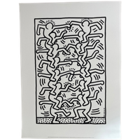 Keith Haring (1958-1990). Untitled,1984, Copyright Keith Haring Foundation, Printed In The Uk