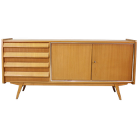 Vintage Design Dressoir - Jaren '60 Licht Hout