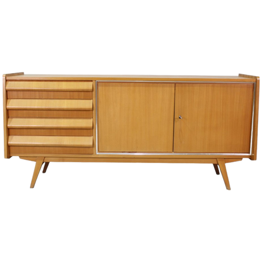 Vintage Design Dressoir - Jaren '60 Licht Hout 1