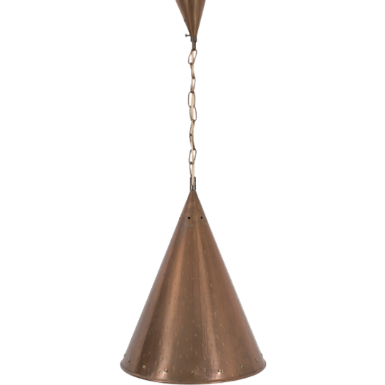 Deense Koperen Hanglamp E.S. Horn Aalestrup 64762 1