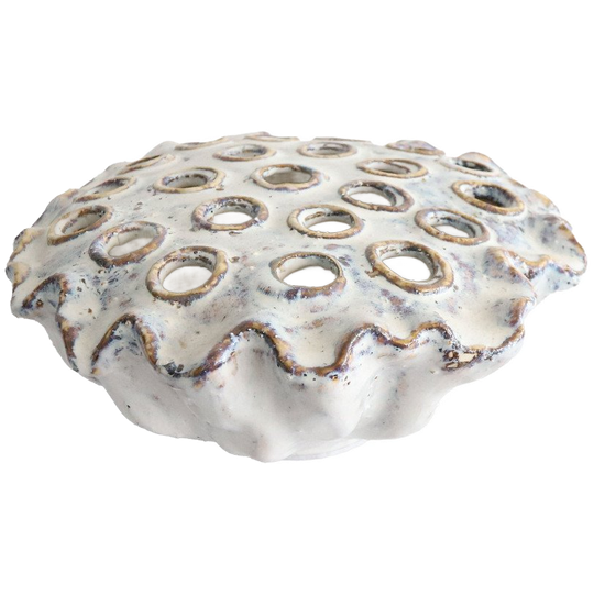 Keramische Decoratieve Lotus Vaas, Anno Nu 1