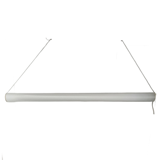 Brede/lange Vintage Fluorescente Tubelamp (wit, Jaren 70/80) 1
