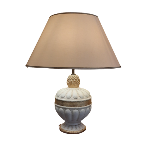 Een Elegante Vintage Tafelschemerlamp Uit Italië Van Het Merk Stylnova.