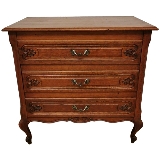 Vintage Queen Ann Ladekastje, Commode, Ladekast Badkamermeubel 1