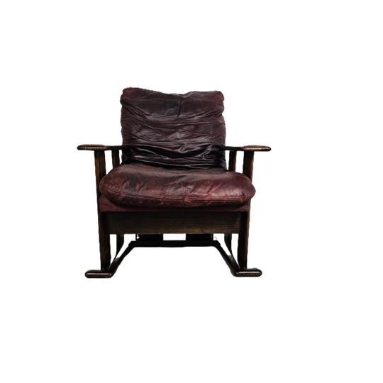 Brutalist Armchair 1960s 1