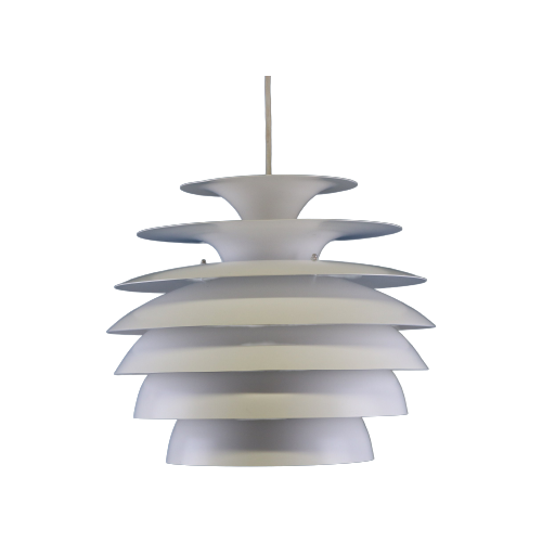Amazing Dema Lighting Hanglamp | Gebogen Karlby | Modelbarcelona | Zeldzame Xl Lamp | Scandinavis