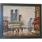 Caroline Burnett (1877-1950) - Notre-Dame Parijs thumbnail 1