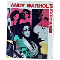 Vintage Rare Andy Warhol’S Exposures Art Book