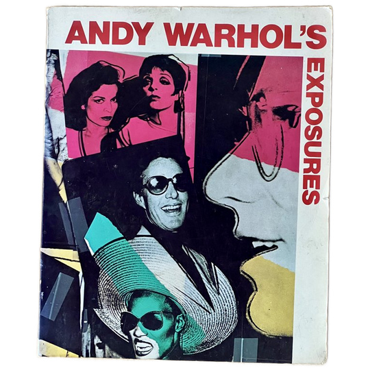 Vintage Rare Andy Warhol’s Exposures Art Book 1